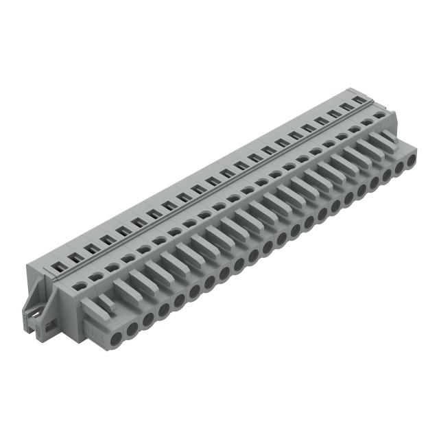 MCS-MIDI Classic gniazdo 22-bieg. szare raster 5 mm /10szt./ WAGO