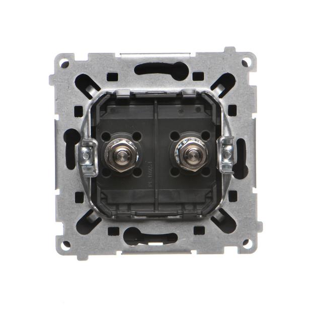 Simon BASIC WMUE-012000-Y013 Gniazdo ekwipotencjalne podwójne (m