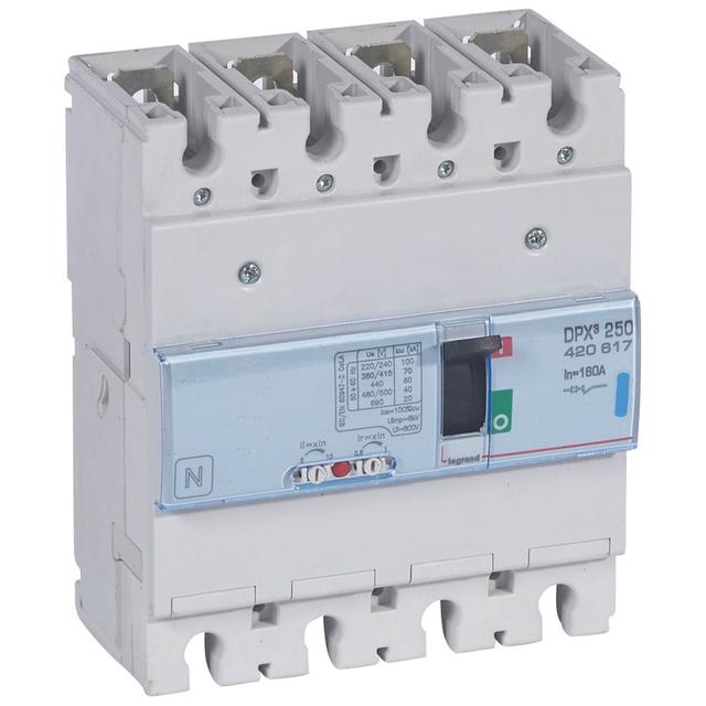 Wyłącznik DPX3250 4P 160A 70Ka 420617 LEGRAND