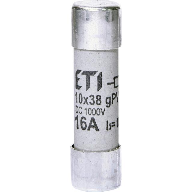 Wkładka topikowa cylindryczna PV CH10x38 gPV 16A 1000V UL 002625107 ETI