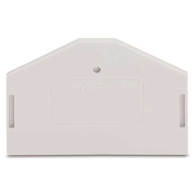 ścianka końcowa jasnoszara