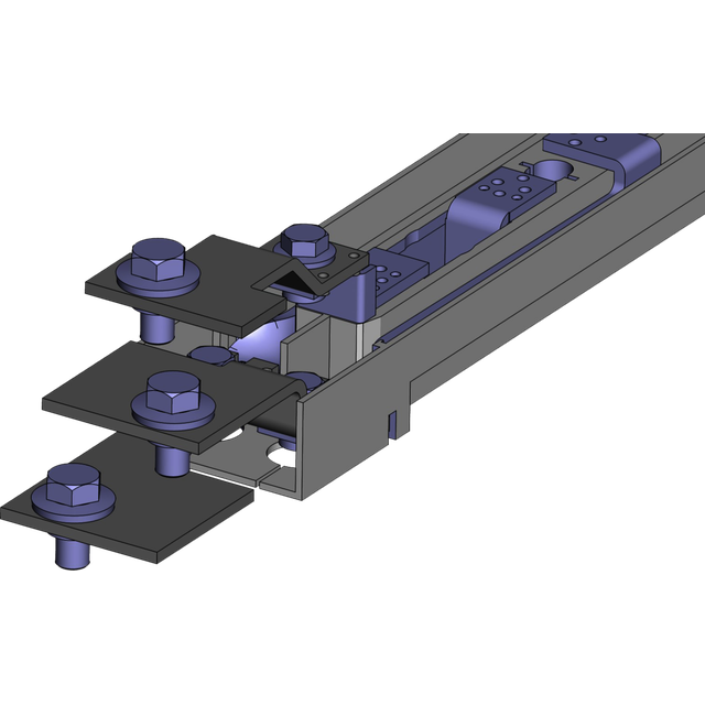 VS-SL3/400 - Rozbudowa wyprowadzeń szynowych z aparatów SL2 i SL3, przyłącze 1x400 mm2