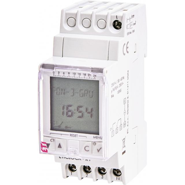 Cyfrowy programator czasowy jednokanałowy CLOCK-R1 002472053 ETI