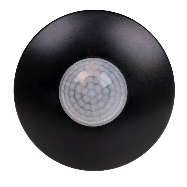 Sufitowy czujnik ruchu czarny DR-06B F&F