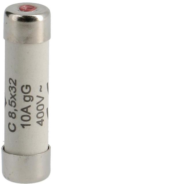 Wkładka bezpiecznikowa cylindryczna C8,5x32mm gG 10A 400VAC L8532C10 HAGER