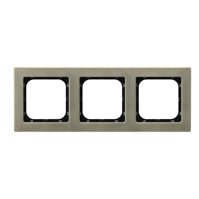SONATA Ramka potrójna - kolor nowe srebro