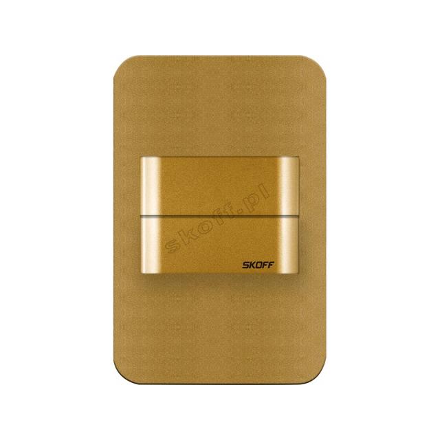 Oprawa DUO SALSA Short LED Light | 10 V DC | 1,6 W | IP 66 |LED | 4000 K | Wykończenie: mosiądz mat|