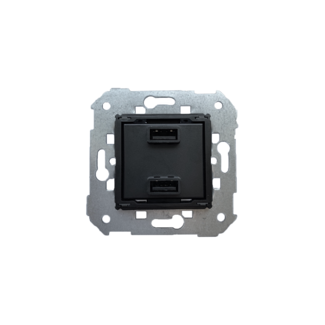 Simon 82 Ładowarka 2 x USB (mechanizm) 2.1 A 5V DC 230V. Umożliwia ładowanie takich urządzeń jak: sm