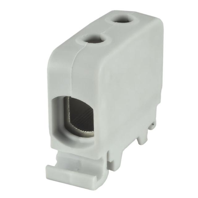 ZGG1x1,5-50s ,  Złączka sz. gwint. AL, CU, 1,5 - 50 mm2 , TS 35, 1 tor, 2 otw. zaciskowe - kolor sza