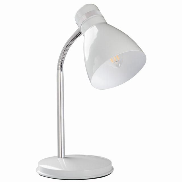 ZARA HR-40-W Lampka biurkowa ZARA HR-40-W E14 kolor biały KANLUX