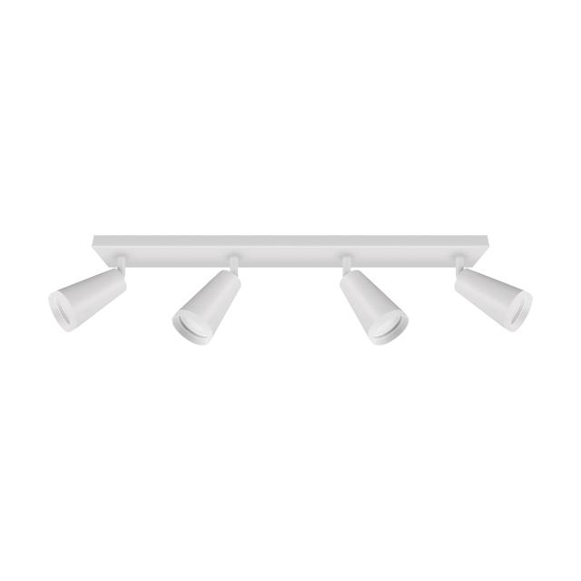 Oprawa dekoracyjna SANA GU10 4L WHITE 04147 IDEUS