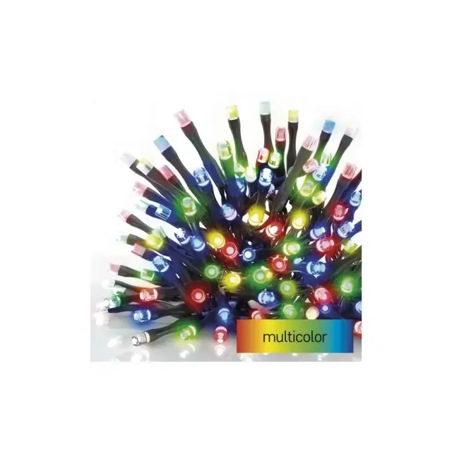 Oświetlenie łączone Standard - zestaw zasilacz + 100LED 10m multikolor, IP44, timer