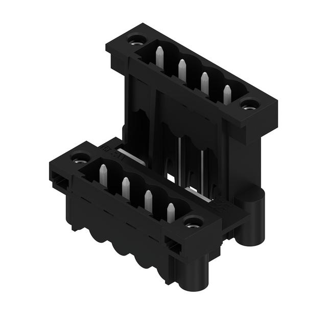 SLDV-THR 5.08/08/180FLF 1.5SN BK BX Wtyki PCB (złącza płyty), 5.08 mm, Liczba biegunów: 8, kąt odejścia: 180° /50szt./ 1829150000 WEIDMÜLLER