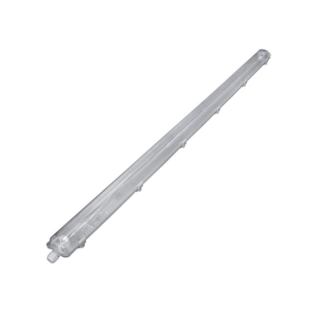 OPRAWA HERMETYCZNA "EMPTY" 120CM 1xT8LED PC, KLOSZ PRYZMATYCZNY