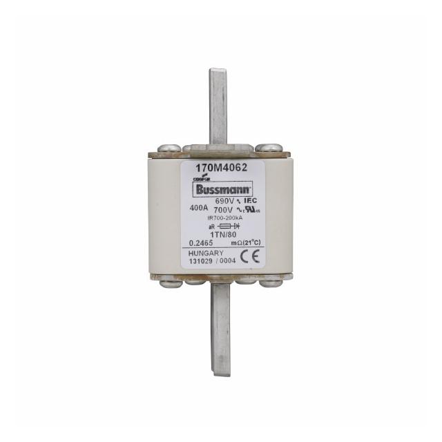 400A 690V 1TN/80 aR INDICATOR FUSE Wkładka szybka 400A AC 690V DIN 1 53x66x108 mm aR DIN 170M4062 EA