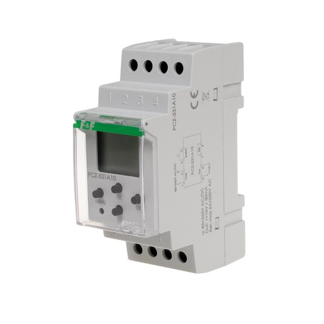 Zegar sterujący programowalny z wyjściem analogowym 0-10 V. PCZ-531A10 F&F