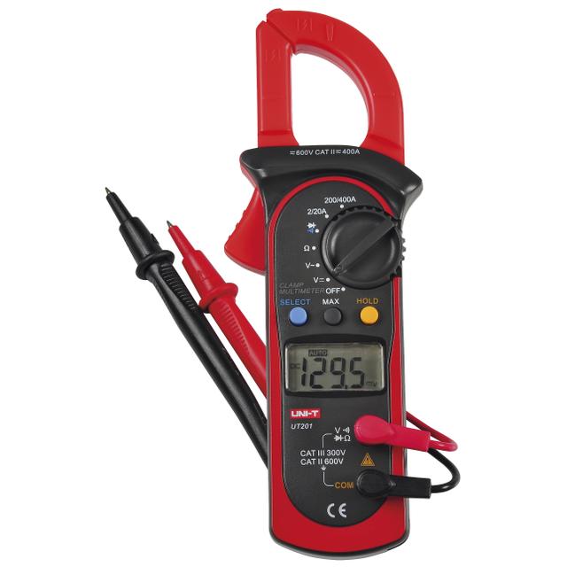 Miernik cęgowy UT201