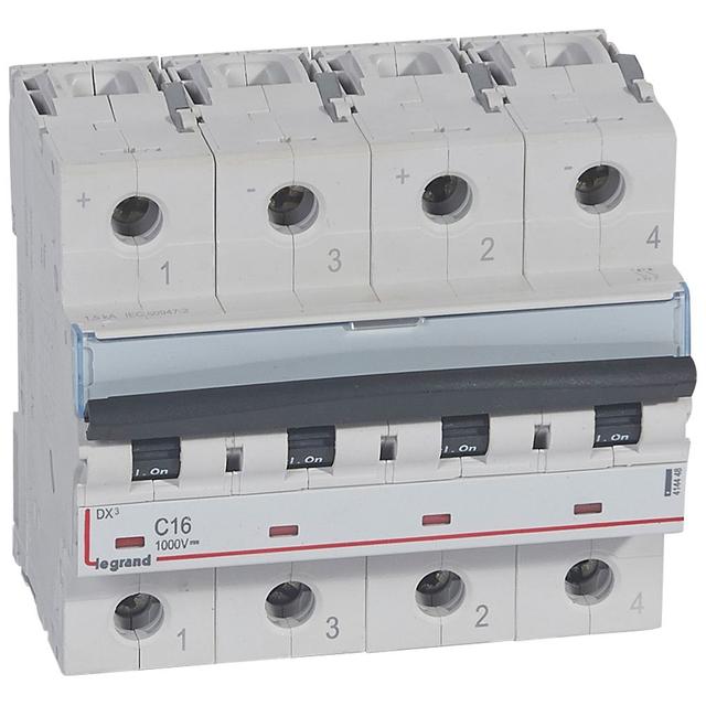 Wyłącznik Nadprądowy PV 2P 16A 1000VDC 414448 LEGRAND