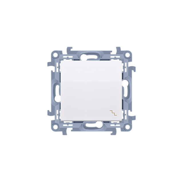 Simon 10 Łącznik schodowy 10AX szybkozłączka biały CW6C.01/11 KONTAKT