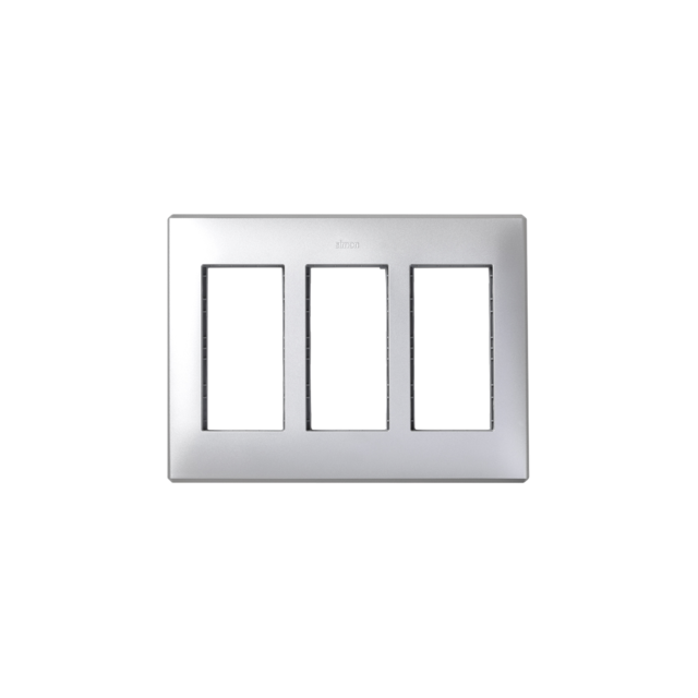 Simon Connect Ramka obudowy S500 3-modułowa 6x K45 aluminium