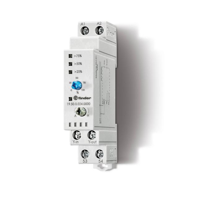 Przekaźnik serwisowy analogowy AUTO/MANUAL (0...10V) 24V AC/DC