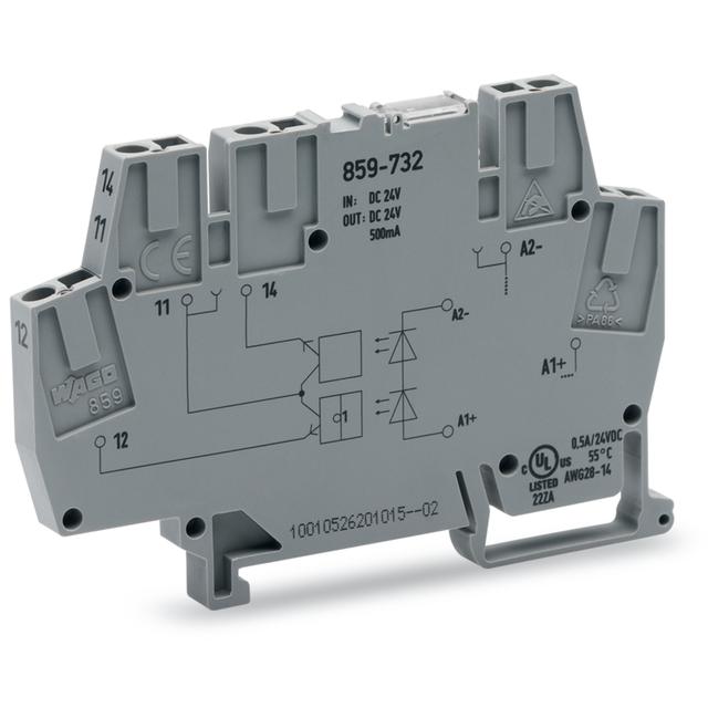 złączka z optoseparatorem 24VDC/24VDC/500mA