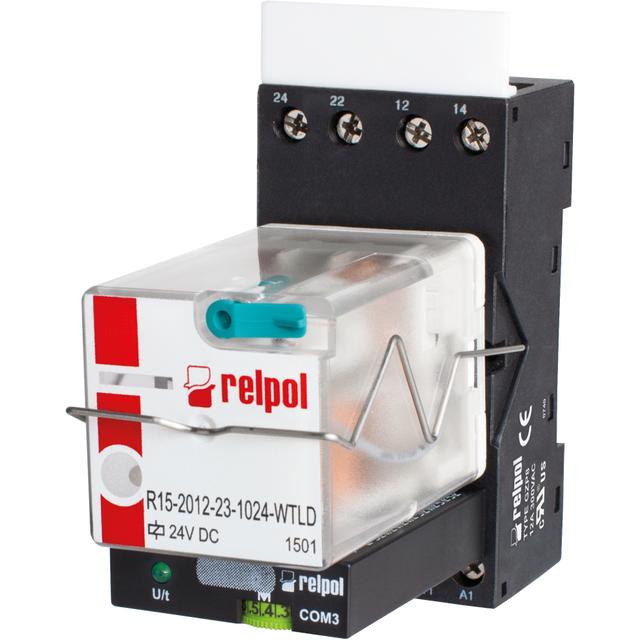 Przekaźnik czasowy PIR153-110DC-00T 3P 110V DC 10A / 250V AC RELPOL