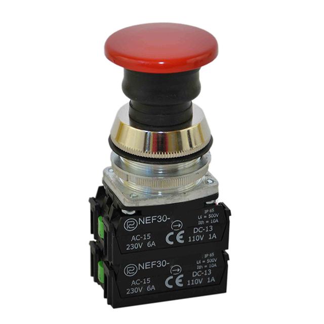 Przycisk NEF30-UD3X czerwony W0-NEF30-UD 3X C PROMET