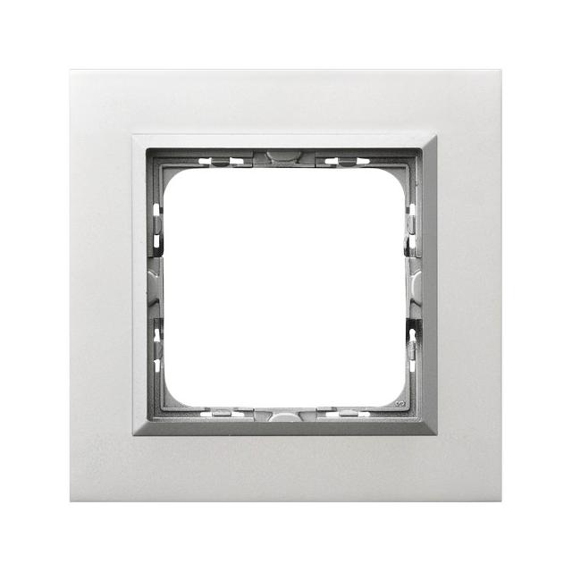 SONATA Ramka pojedyncza - kolor aluminium R-1RAC/35/38