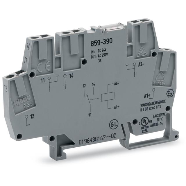 przekaźnik separacyjny 16,8-30VDC 1p /10szt./ WAGO