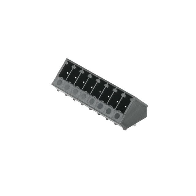 SC-SMT 3.81/08/135G 1.5SN BK BX Wtyki PCB (złącza płyty), 3.81 mm, Liczba biegunów: 8, kąt odejścia: 135° /50szt./ 1977990000 WEIDMÜLLER
