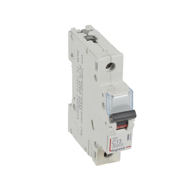 WYŁĄCZNIK NADPRĄDOWY S 301 1P C 13A 6000A SERII DX3, Legrand