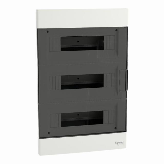 Rozdzielnica podtynkowa Easy9 EU IP40 EZ9EU-3-12-PT-T transparentna 3x12 EZ9EUA312 SCHNEIDER