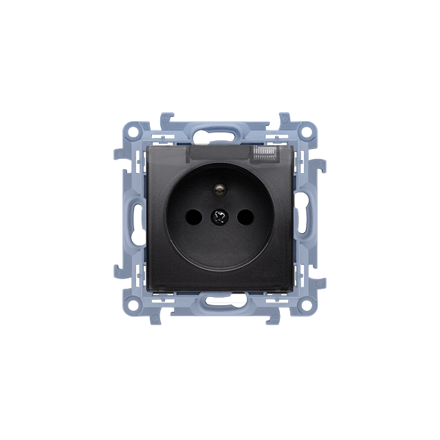 Simon 10 WC-GZ1BCXXX-01-49A Gniazdo z/u IP44 z uszczelką