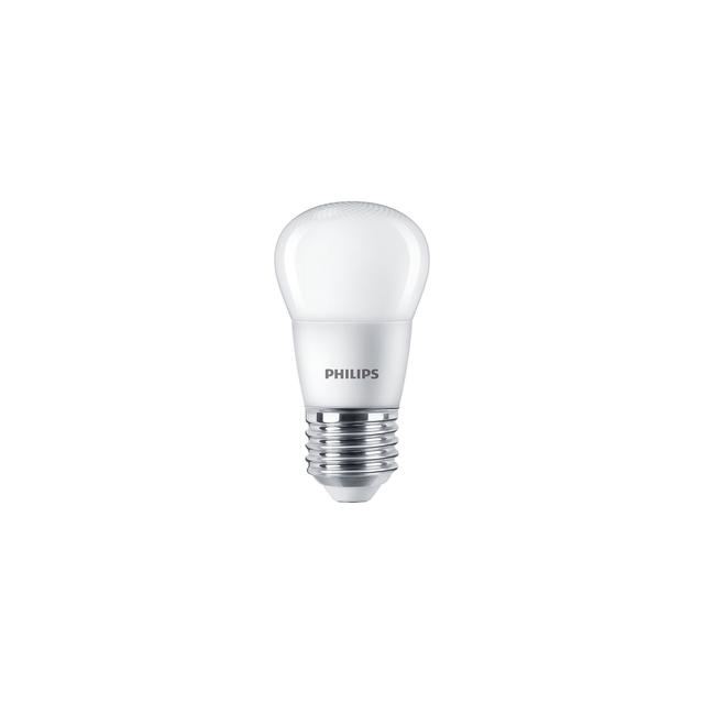 Żarówka LED Kulka 5W=40W 470lm / 2700K barwa ciepła Lustre 5-40W E27 827 P45 FR 9,29003E+11 PHILIPS