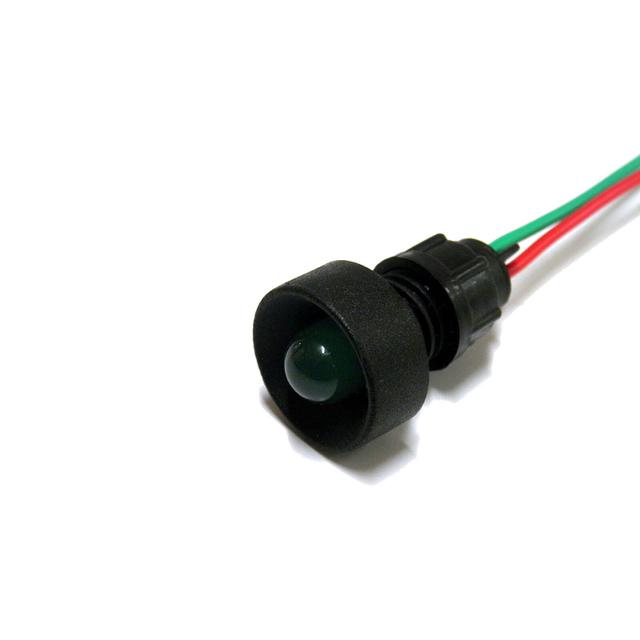 Klp10G/24V ,  Kontrolka diodowa, klosz 10 mm, 24V, zielony