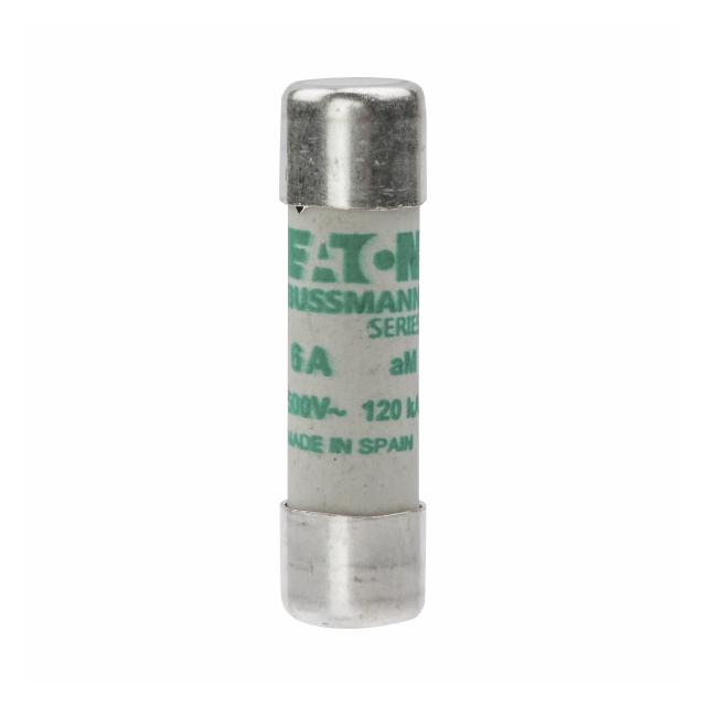 CYLINDRICAL FUSE 10 x 38 6A AM 500V AC Wkładka cylindryczna 10 x 38mm 6A AM 500V AC C10M6 EATON