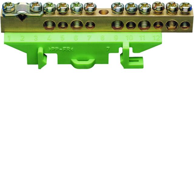 Zaciski ochronne 1x25+5x16+5x10 KM11B HAGER