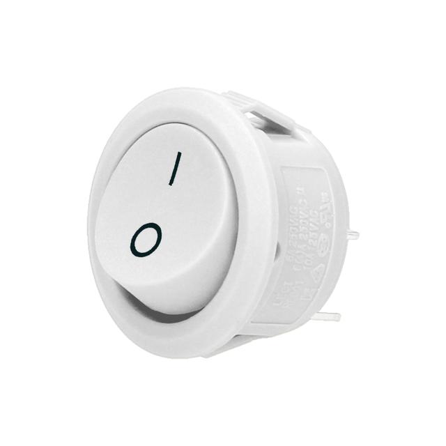 Łącznik kołyskowy okrągły biały OR-AE-13180/W ORNO
