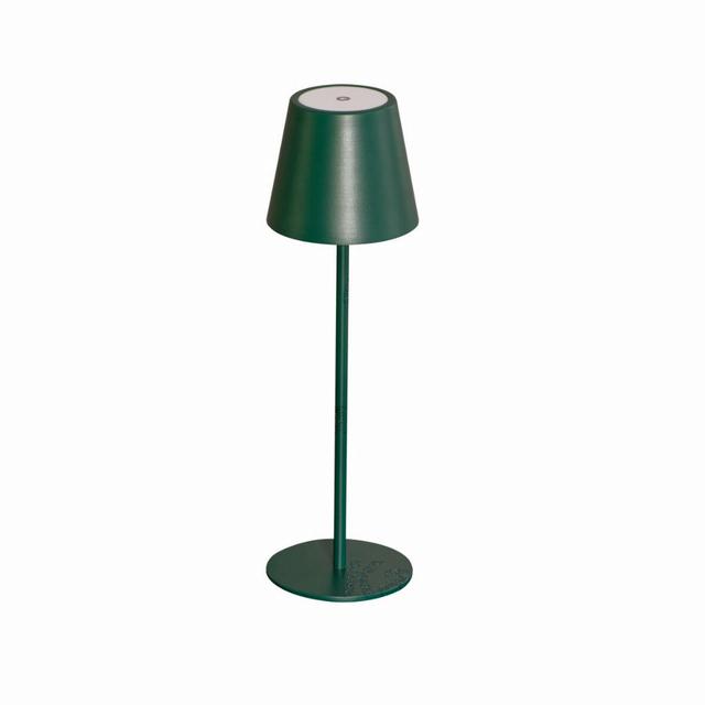 INITA LED IP54 GN Lampka stołowa bezprzewodowa INITA LED IP54 GN barwa ciepłobiała 3000K max 138Lm k