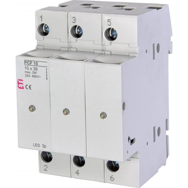Rozłącznik bezpiecznikowy PCF 10 3P LED 002550014 ETI