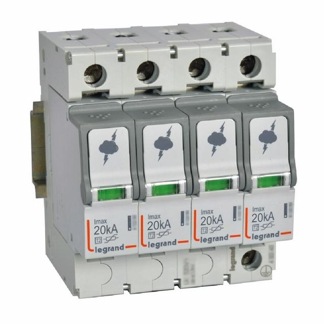 Ogranicznik Przepięć T2 20 Ka 4P 412223 LEGRAND