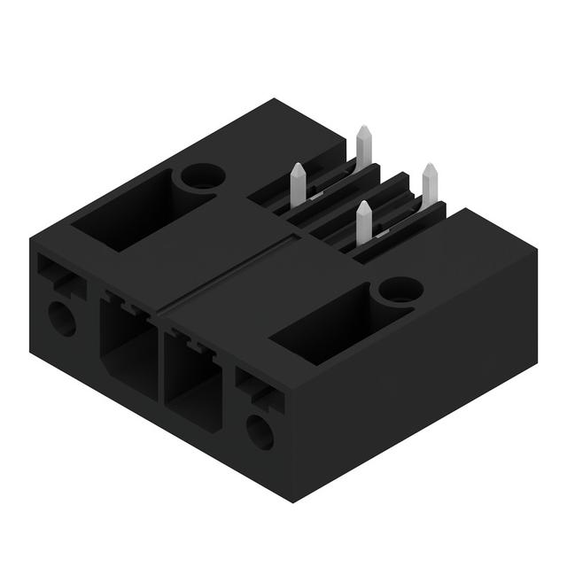 SV 7.62HP/02/270SF 3.5SN BK BX Wtyki PCB (złącza płyty), 7.62 mm, Liczba biegunów: 2, kąt odejścia: 270° /60szt./ 1931480000 WEIDMÜLLER