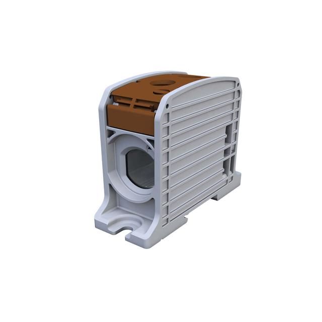 STB 185 Złączka szynowa gwintowa Al/Cu 87810 SIMBLOCK brązowy