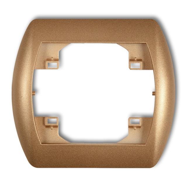 TREND Ramka pozioma pojedyncza złoty metalik