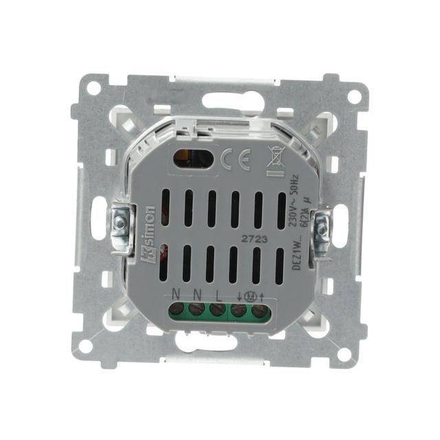 Simon 54 GO Sterownik przyciskowy do obsługi rolety żaluzji markizy firany sterowany WiFi 2x5A 230V