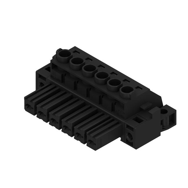 BVZ 7.62HP/06/180SFC SN BK BX Złącze kablowe do płytek drukowanych /50szt./ WEIDMULLER
