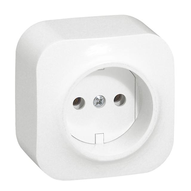 Forix IP20 Gniazdo 2P 16A 250V Białe 782410 LEGRAND