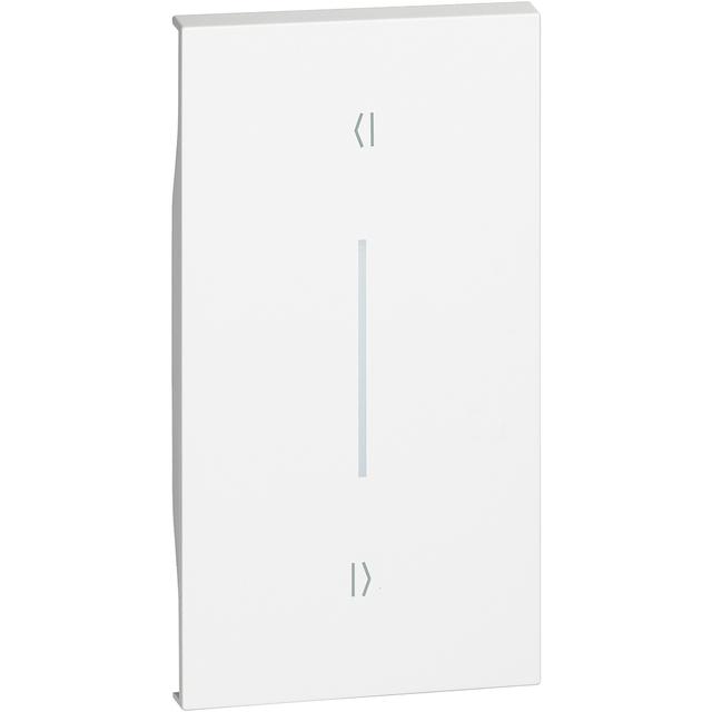 LIVING NOW - KLAWISZ DO PRZYCISKU ROLET K4037/K4027 W PIONIE - 2 MODUŁY - BIEL, Bticino