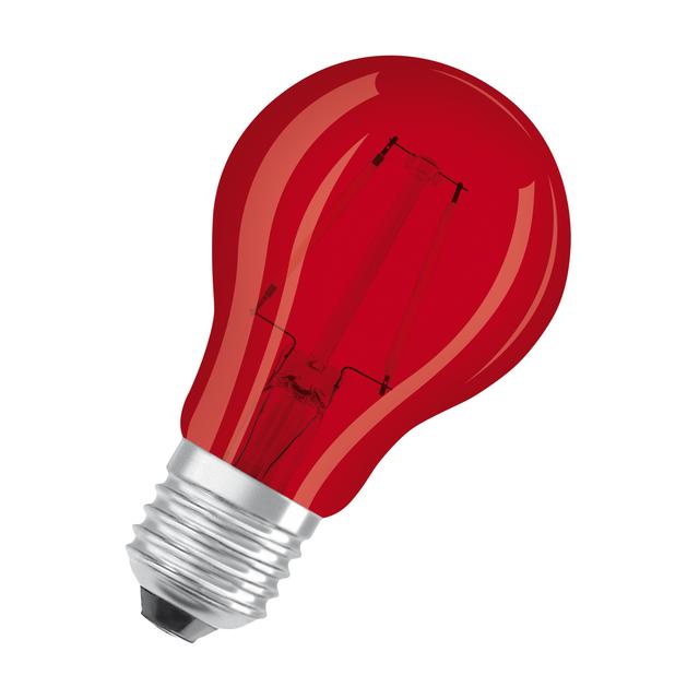 Lampa LED STAR CL A Red 15 non-dim 2,5W E27